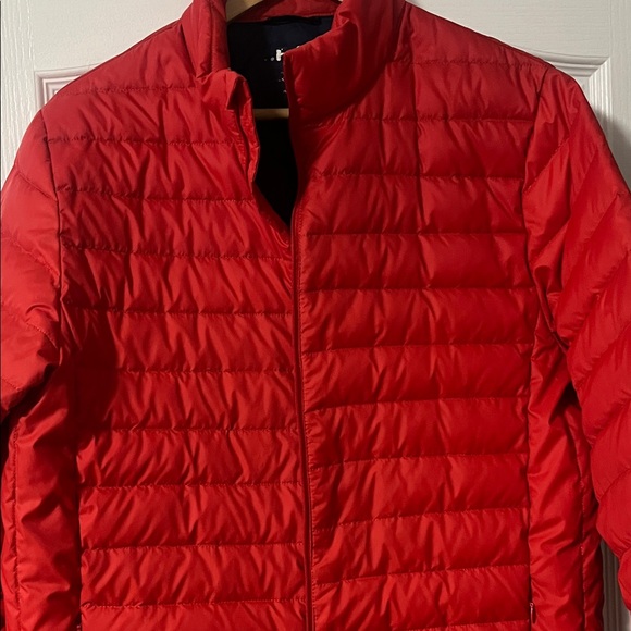 London Fog Red Puffer Jacket - Picture 2 of 8